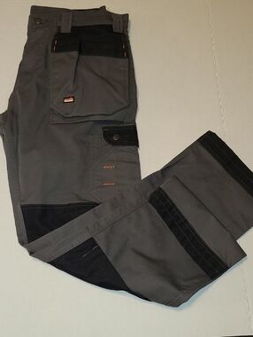 SCRUFFS TRADE HOLSTER TROUSERS In GRAPHITE 34X44 New Condition